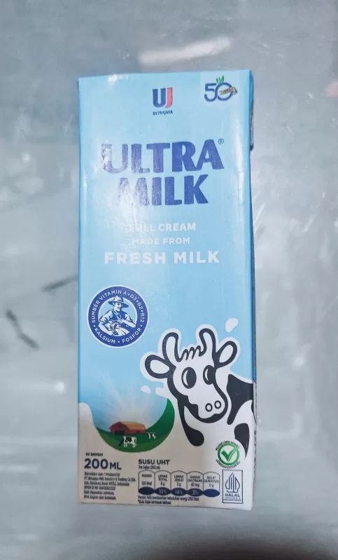 Ultra milk rasa full cream 200ml